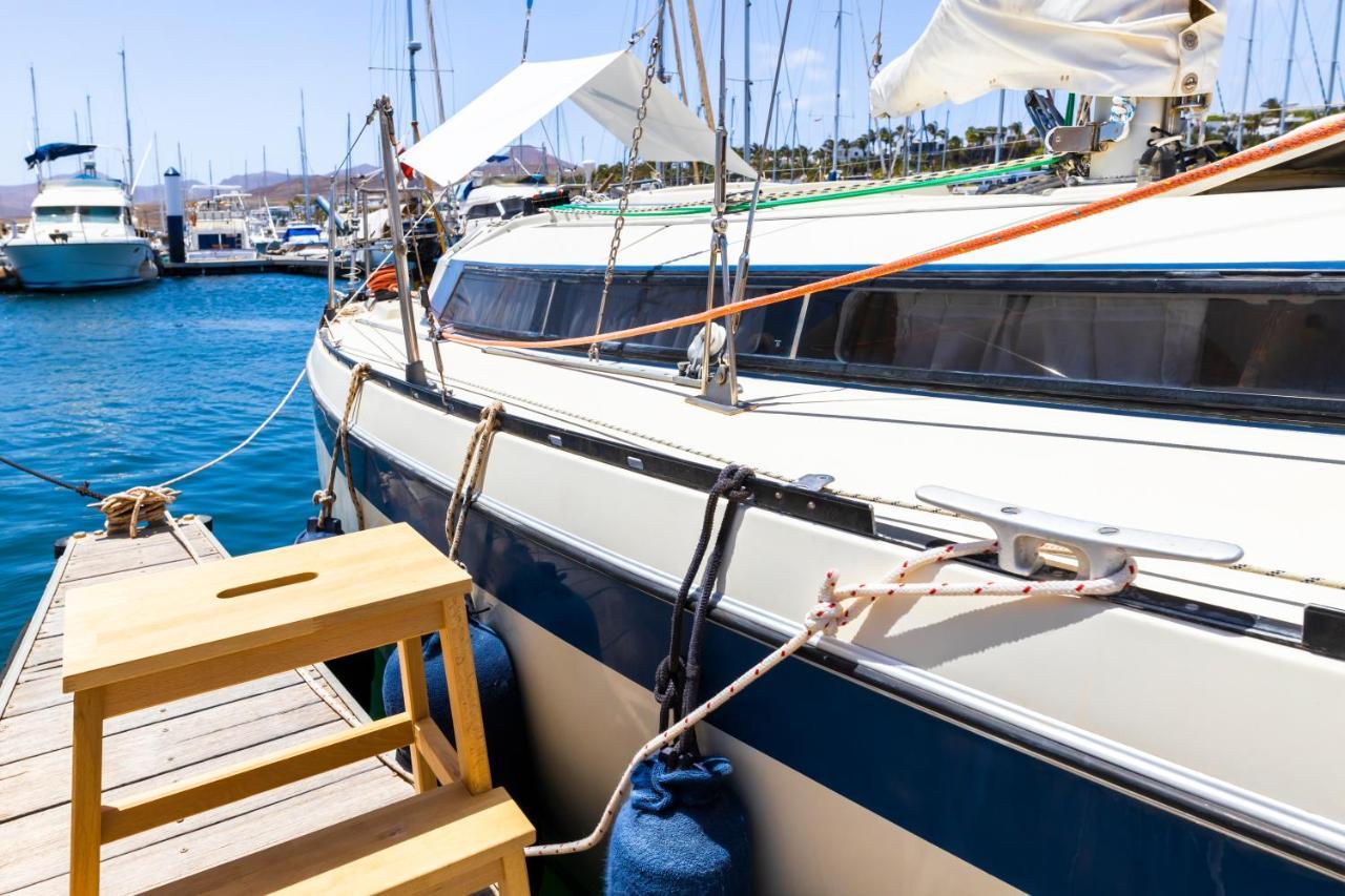 Seaside Chill-Out Stay On A Sail Yacht Puerto Calero Bagian luar foto
